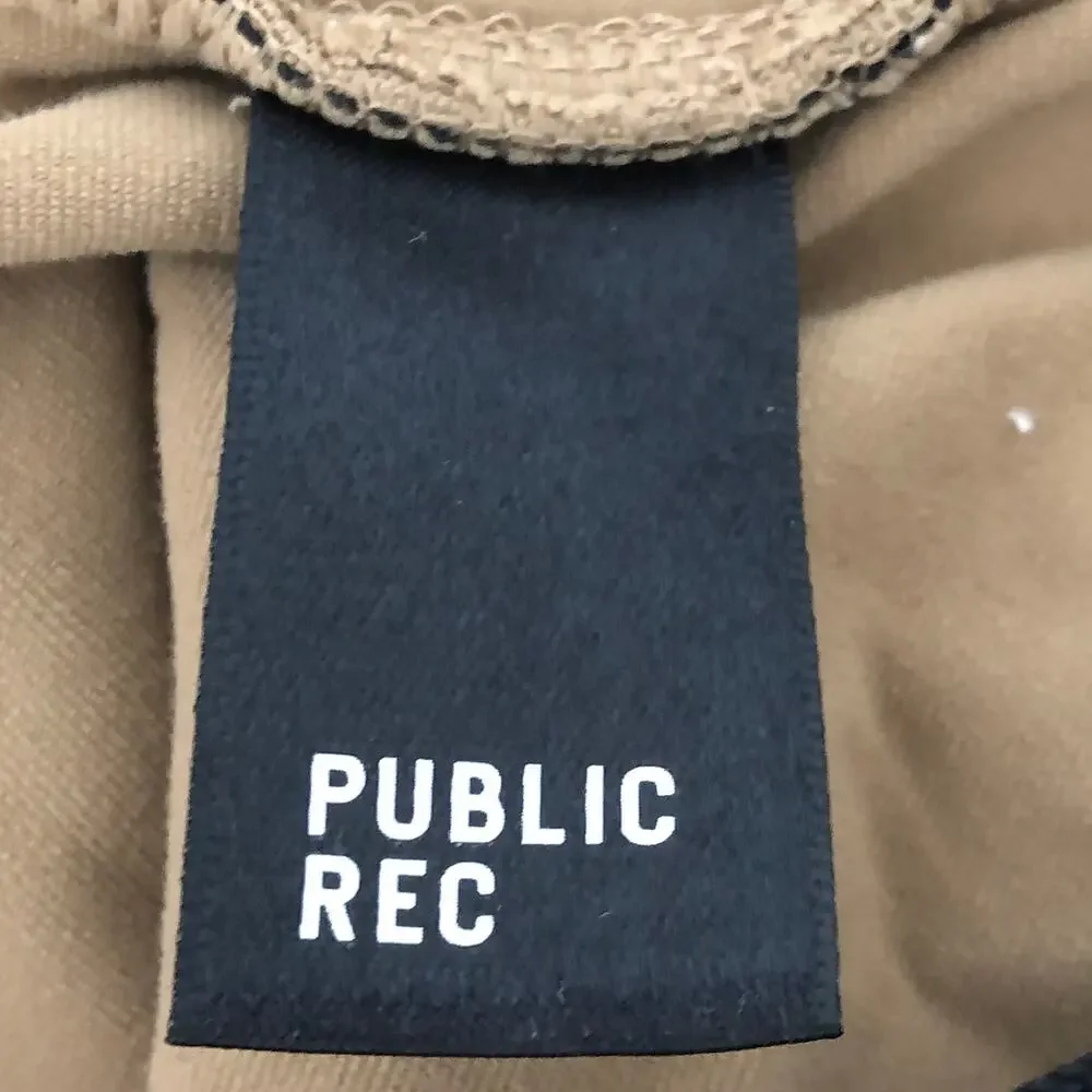 Public Rec Pants Mens 32/28 Tan Daymaker Straight Zip Pocket All Day Every Day